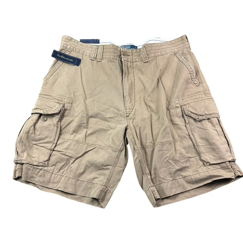 Polo Ralph Lauren Brown Heavy Cargo Fatigue RL67 VTG Short Size 40 NWT
